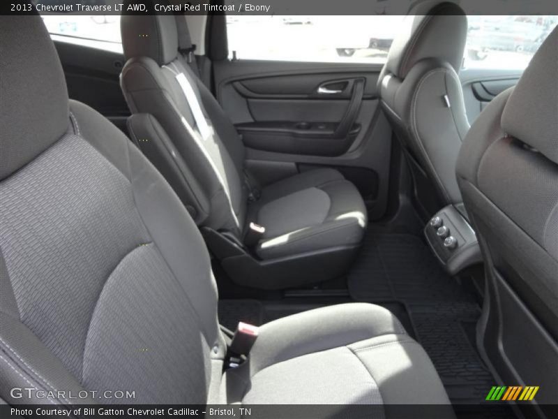 Crystal Red Tintcoat / Ebony 2013 Chevrolet Traverse LT AWD