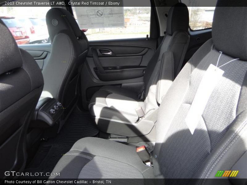 Crystal Red Tintcoat / Ebony 2013 Chevrolet Traverse LT AWD