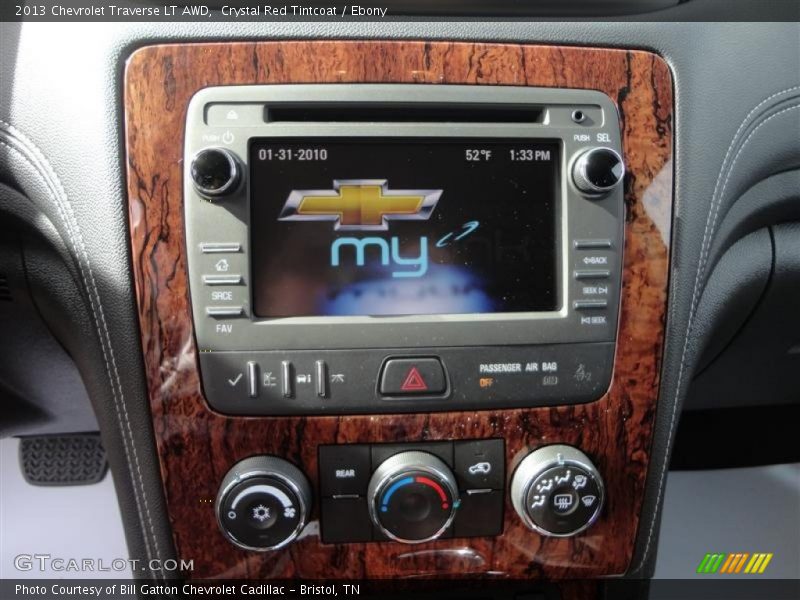 Crystal Red Tintcoat / Ebony 2013 Chevrolet Traverse LT AWD
