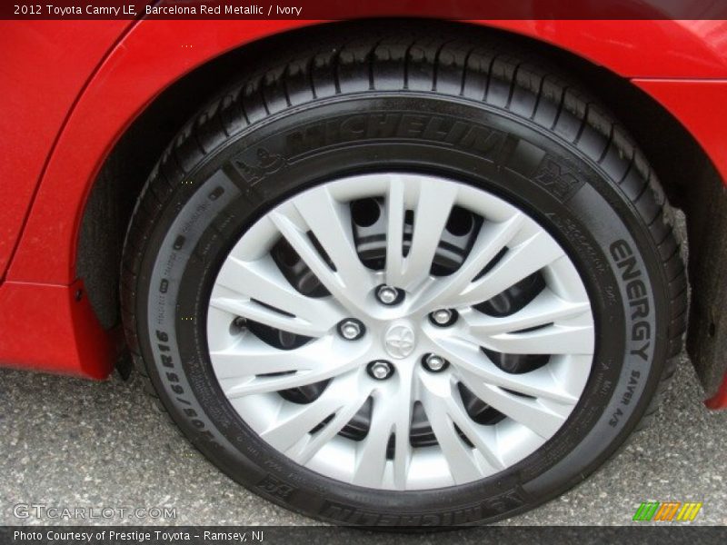Barcelona Red Metallic / Ivory 2012 Toyota Camry LE