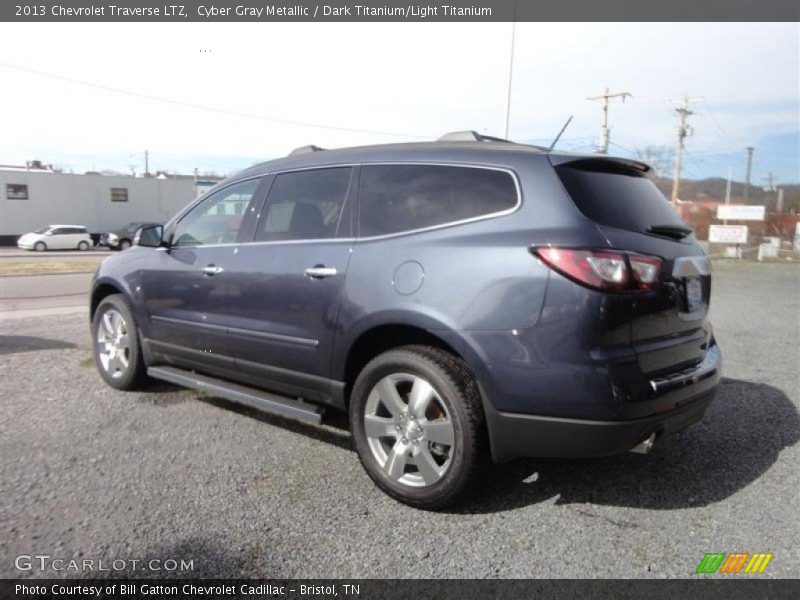 Cyber Gray Metallic / Dark Titanium/Light Titanium 2013 Chevrolet Traverse LTZ