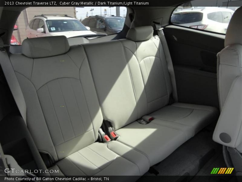 Cyber Gray Metallic / Dark Titanium/Light Titanium 2013 Chevrolet Traverse LTZ