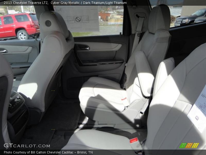 Cyber Gray Metallic / Dark Titanium/Light Titanium 2013 Chevrolet Traverse LTZ
