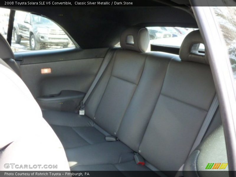 Classic Silver Metallic / Dark Stone 2008 Toyota Solara SLE V6 Convertible