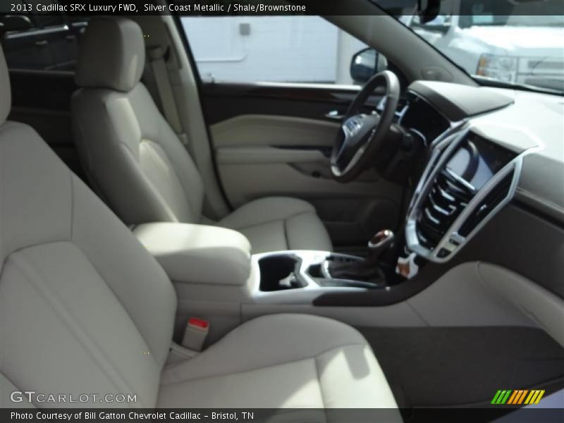 Silver Coast Metallic / Shale/Brownstone 2013 Cadillac SRX Luxury FWD