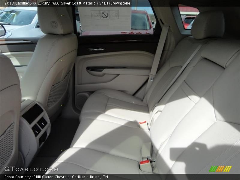 Silver Coast Metallic / Shale/Brownstone 2013 Cadillac SRX Luxury FWD