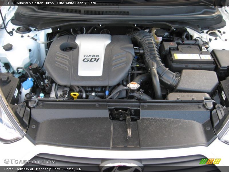 Elite White Pearl / Black 2013 Hyundai Veloster Turbo