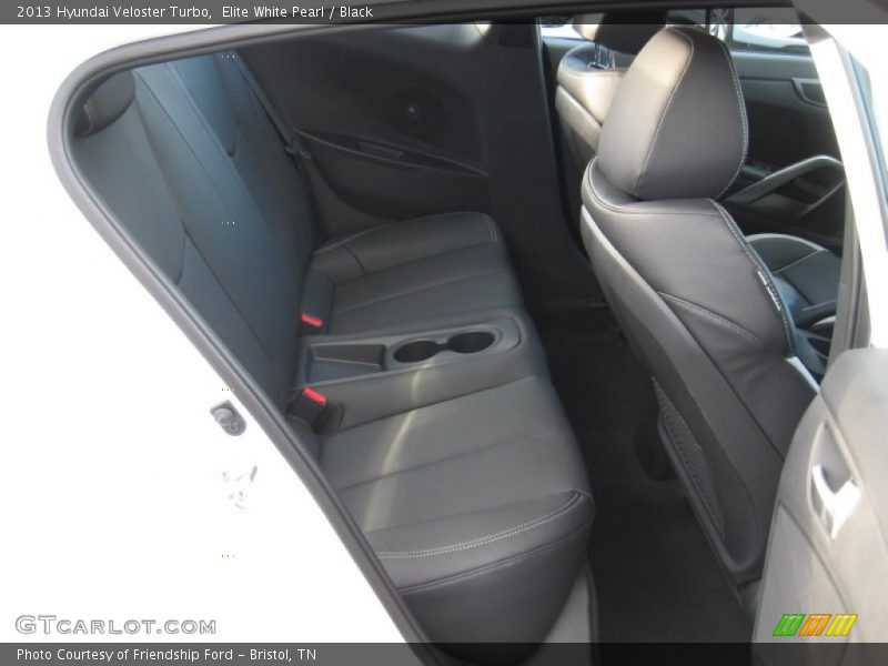 Elite White Pearl / Black 2013 Hyundai Veloster Turbo