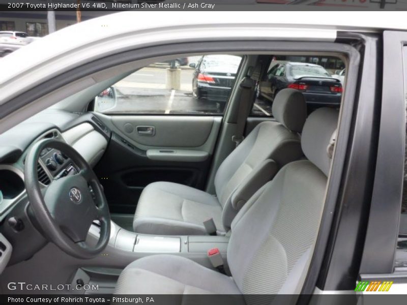 Millenium Silver Metallic / Ash Gray 2007 Toyota Highlander V6 4WD