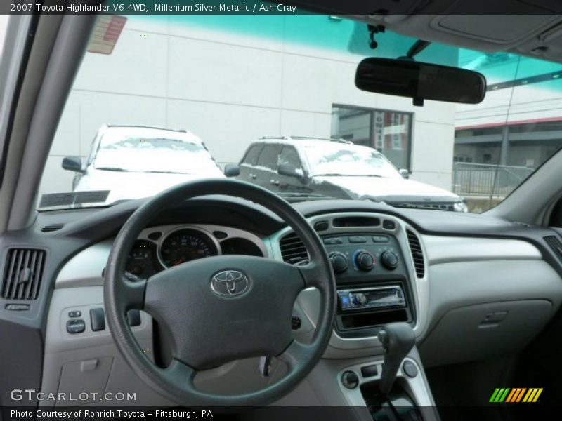Millenium Silver Metallic / Ash Gray 2007 Toyota Highlander V6 4WD