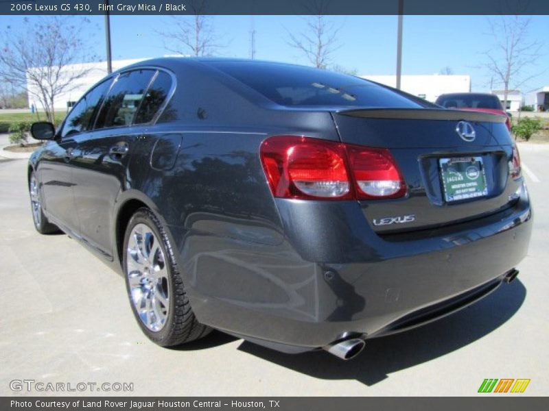 Flint Gray Mica / Black 2006 Lexus GS 430
