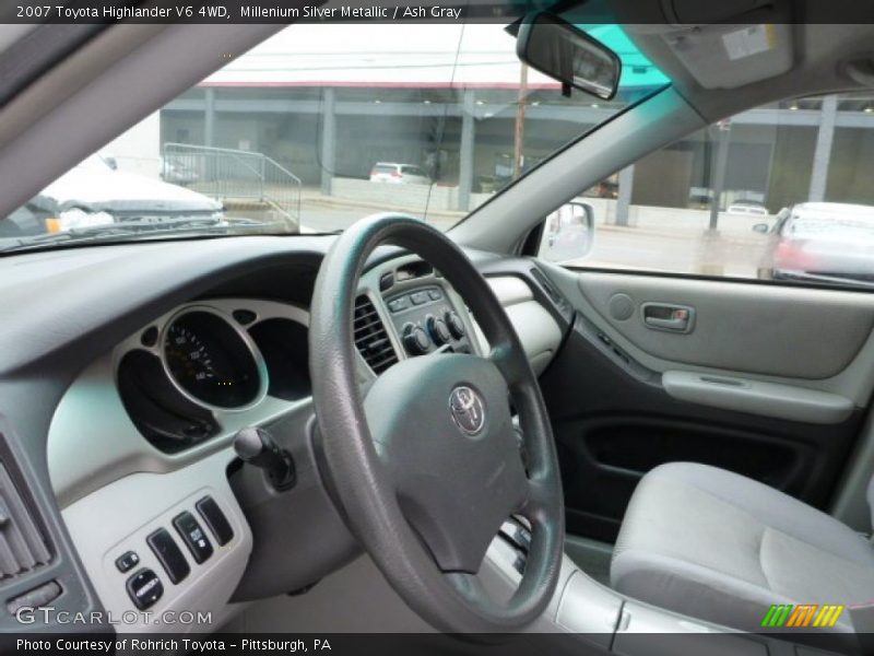 Millenium Silver Metallic / Ash Gray 2007 Toyota Highlander V6 4WD