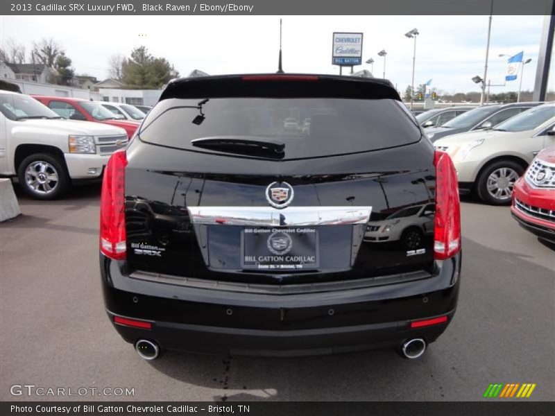 Black Raven / Ebony/Ebony 2013 Cadillac SRX Luxury FWD