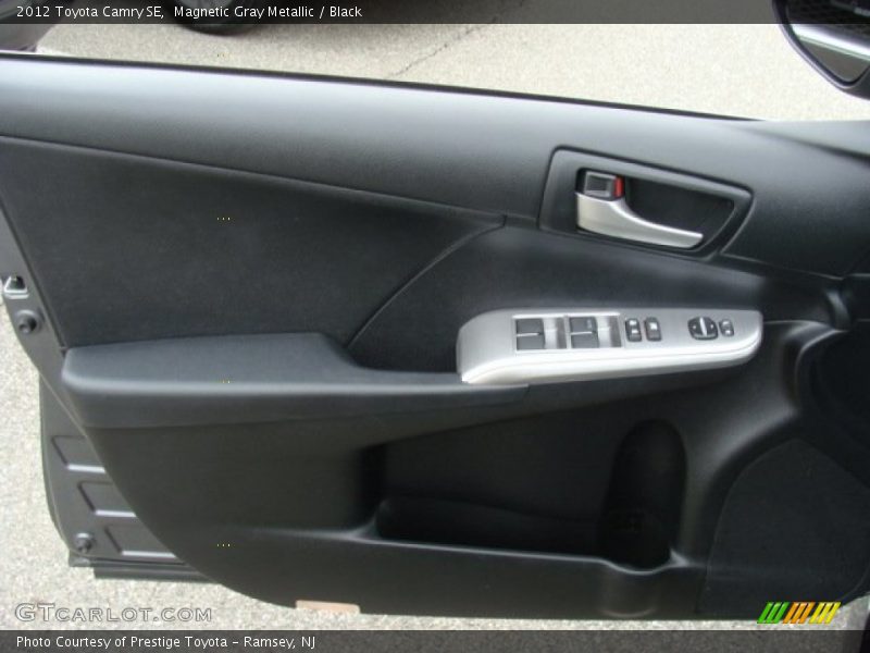 Magnetic Gray Metallic / Black 2012 Toyota Camry SE