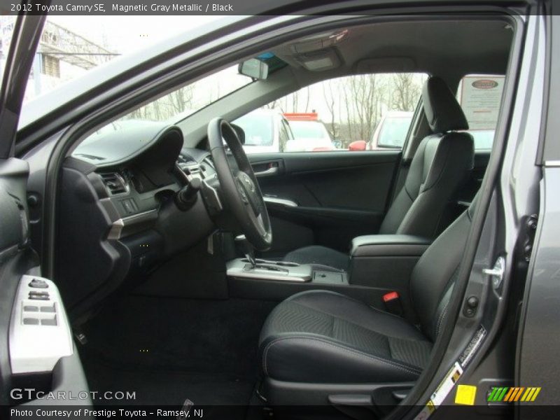 Magnetic Gray Metallic / Black 2012 Toyota Camry SE