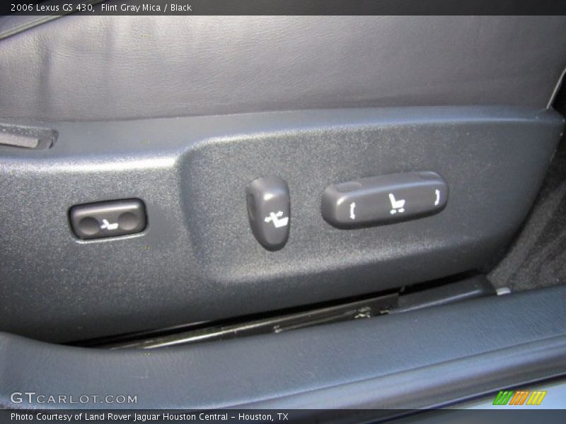 Flint Gray Mica / Black 2006 Lexus GS 430