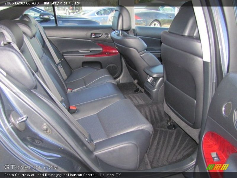 Rear Seat of 2006 GS 430