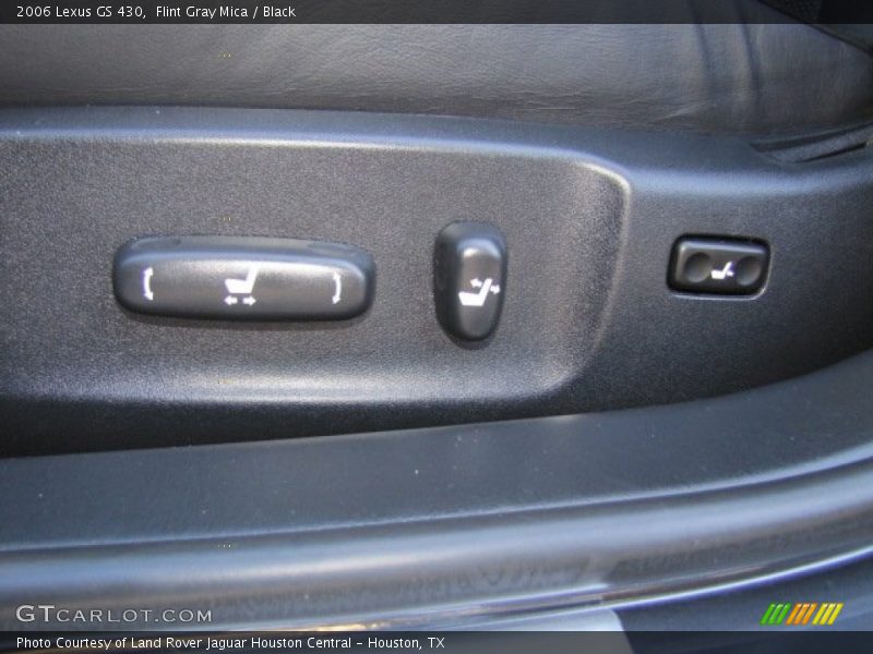 Flint Gray Mica / Black 2006 Lexus GS 430