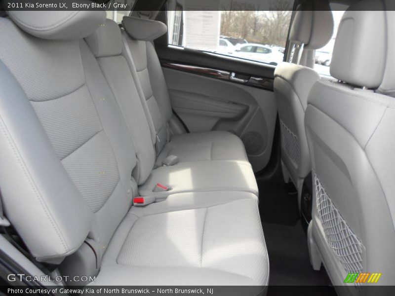 Ebony Black / Gray 2011 Kia Sorento LX