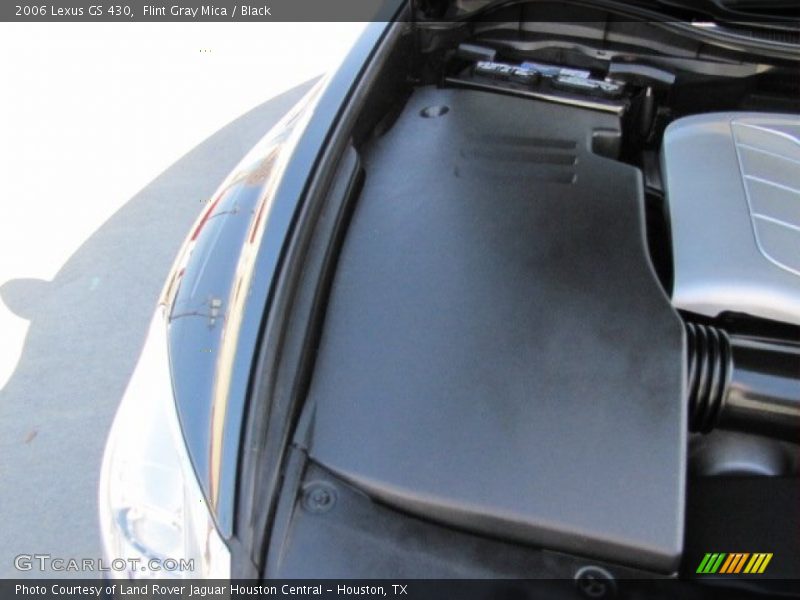 Flint Gray Mica / Black 2006 Lexus GS 430