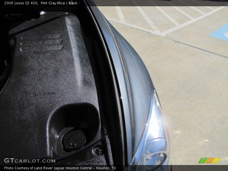 Flint Gray Mica / Black 2006 Lexus GS 430