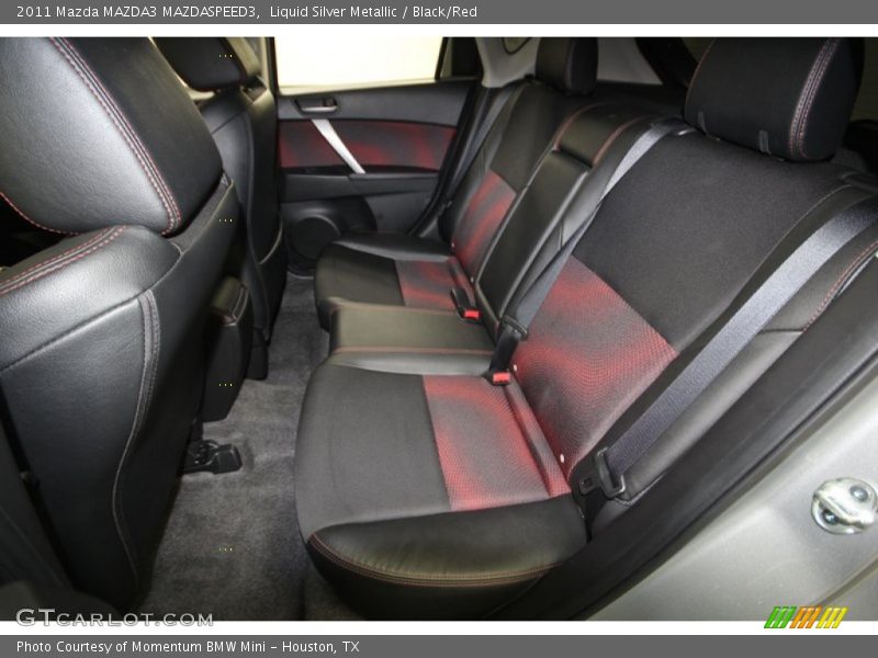 Rear Seat of 2011 MAZDA3 MAZDASPEED3