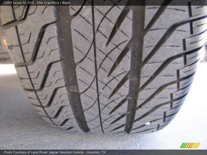 Flint Gray Mica / Black 2006 Lexus GS 430