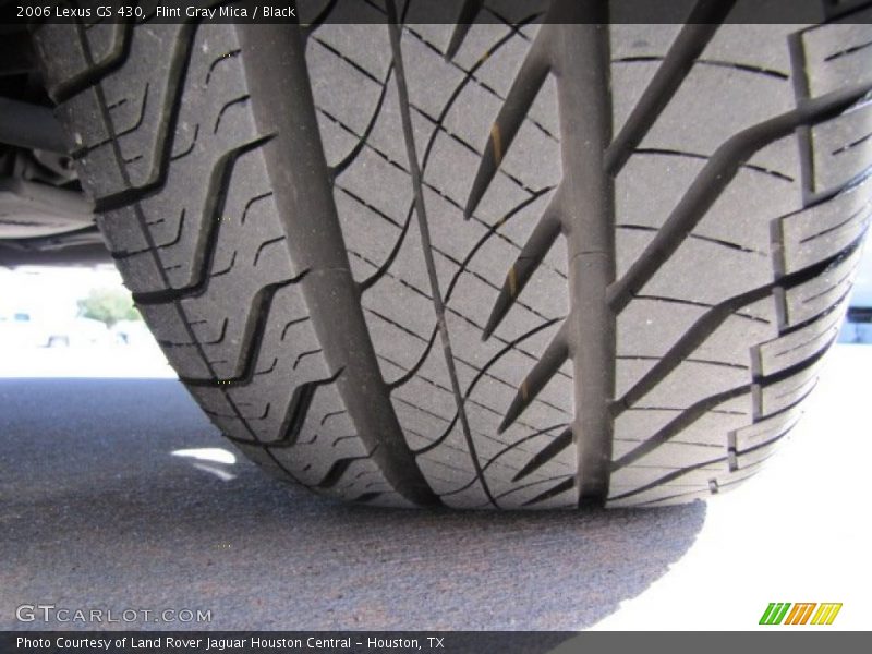 Flint Gray Mica / Black 2006 Lexus GS 430