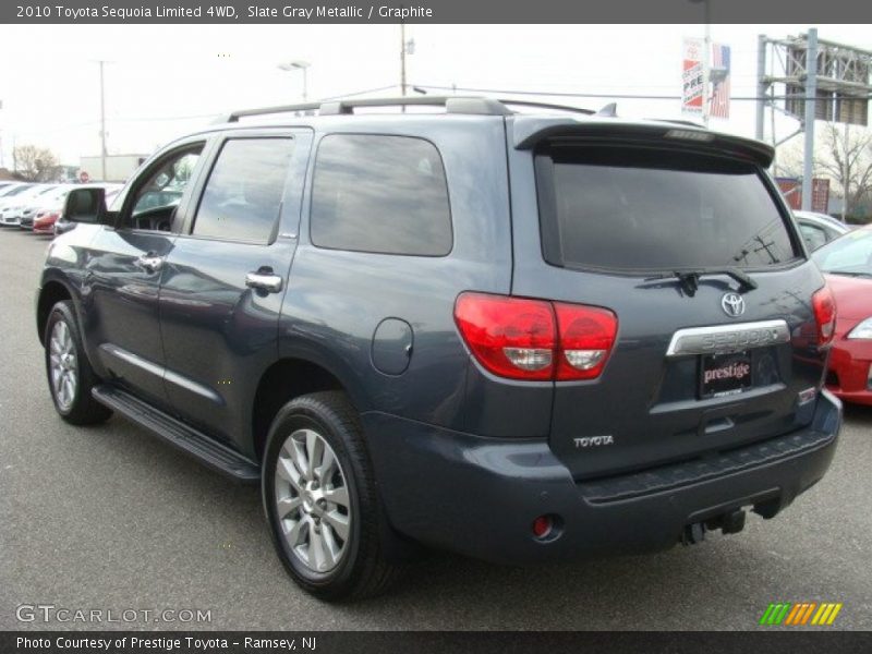 Slate Gray Metallic / Graphite 2010 Toyota Sequoia Limited 4WD