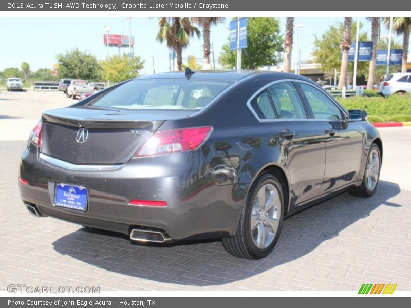 Graphite Luster Metallic / Graystone 2013 Acura TL SH-AWD Technology