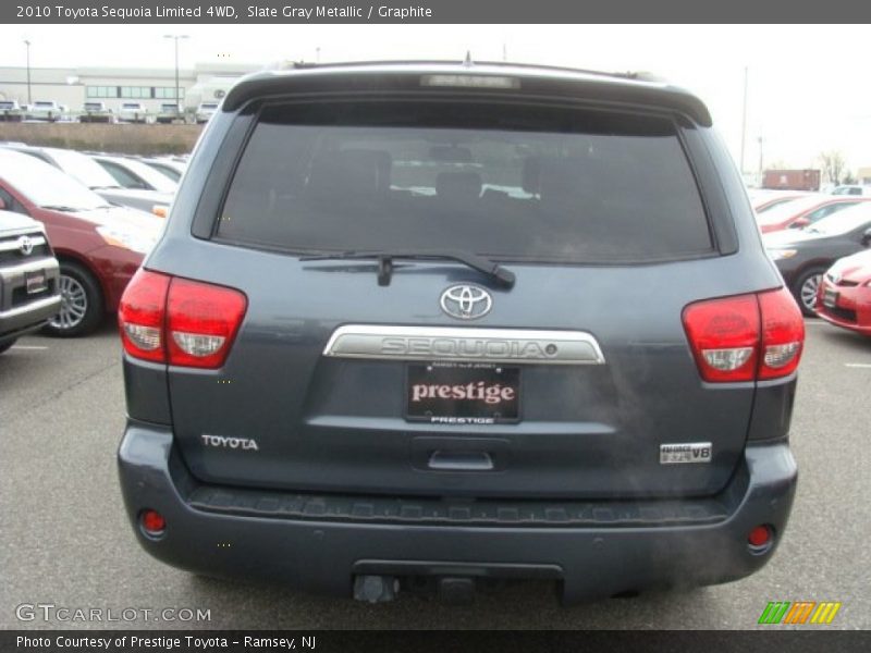 Slate Gray Metallic / Graphite 2010 Toyota Sequoia Limited 4WD