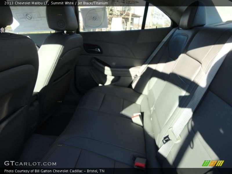 Summit White / Jet Black/Titanium 2013 Chevrolet Malibu LT