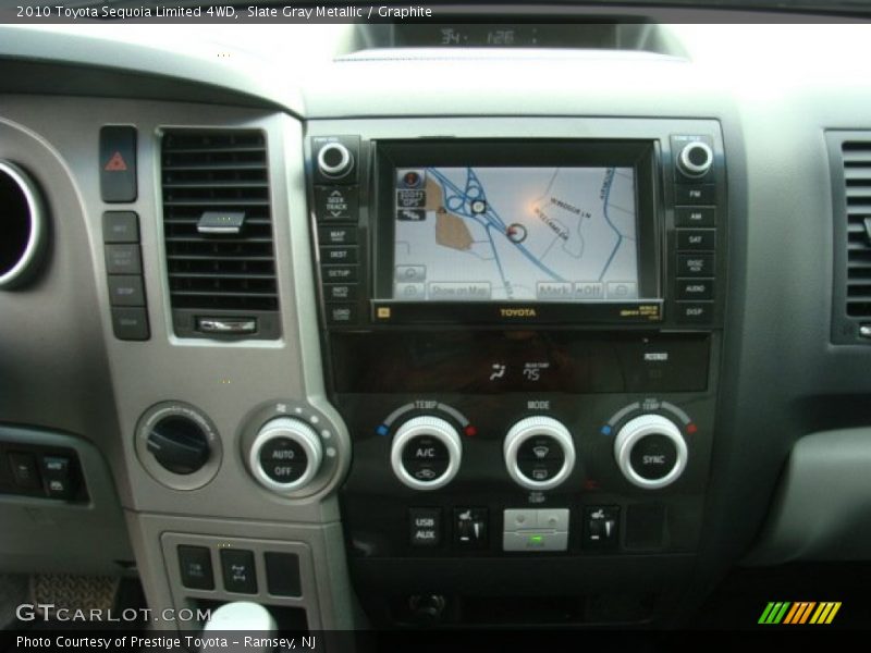 Slate Gray Metallic / Graphite 2010 Toyota Sequoia Limited 4WD