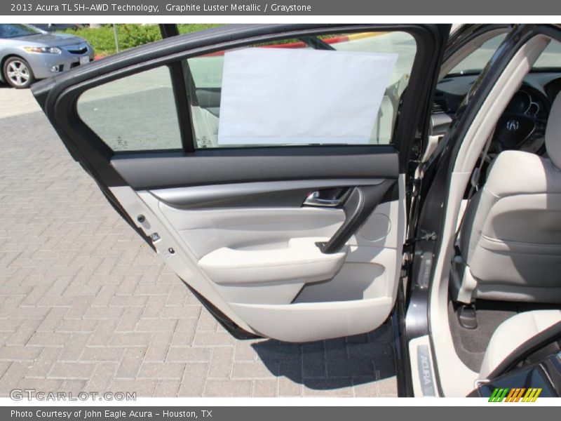 Graphite Luster Metallic / Graystone 2013 Acura TL SH-AWD Technology