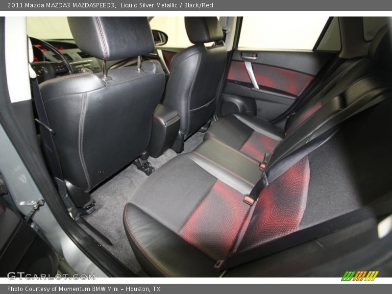 Rear Seat of 2011 MAZDA3 MAZDASPEED3