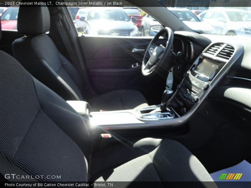 Champagne Silver Metallic / Jet Black 2013 Chevrolet Malibu LT