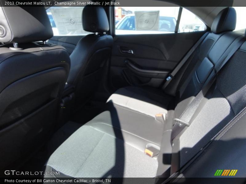Champagne Silver Metallic / Jet Black 2013 Chevrolet Malibu LT
