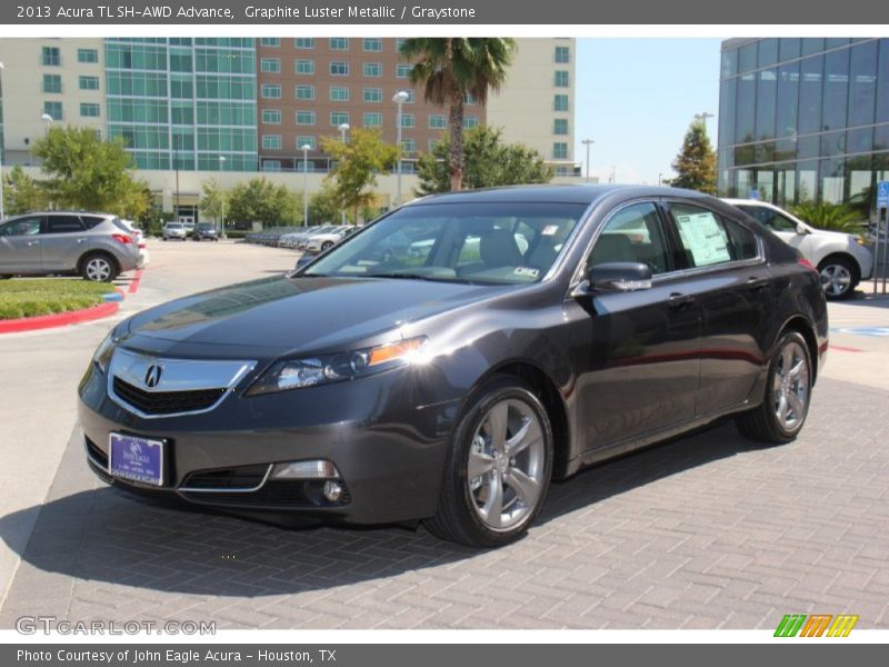 Graphite Luster Metallic / Graystone 2013 Acura TL SH-AWD Advance