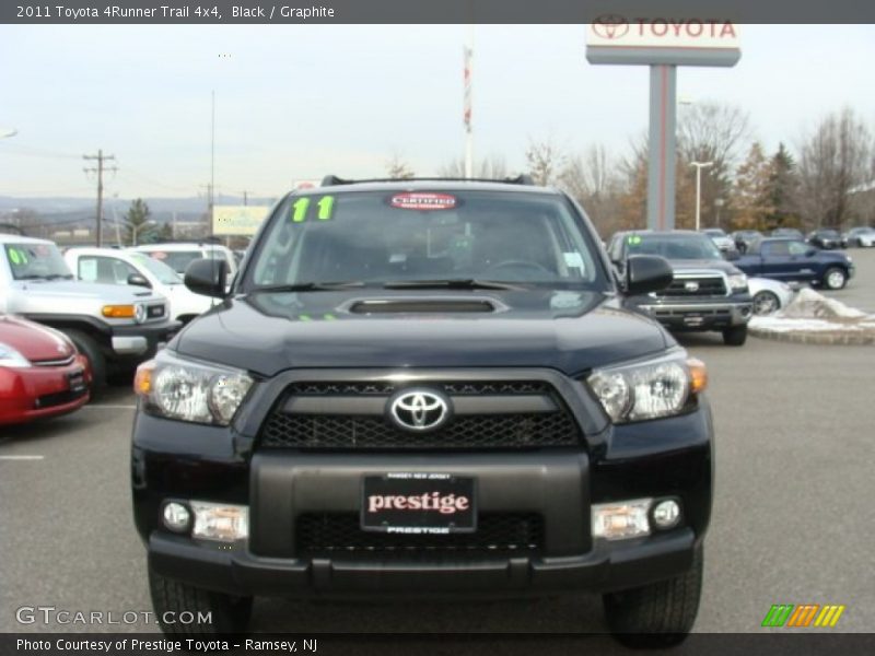 Black / Graphite 2011 Toyota 4Runner Trail 4x4