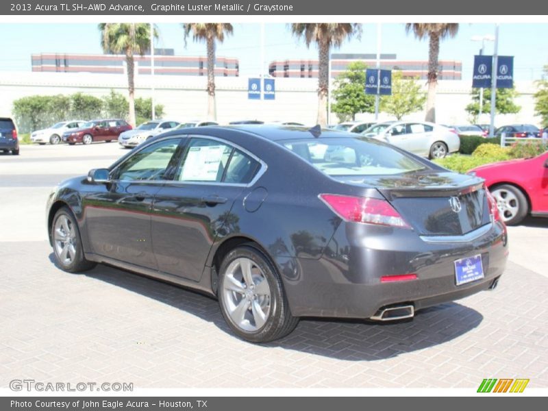 Graphite Luster Metallic / Graystone 2013 Acura TL SH-AWD Advance