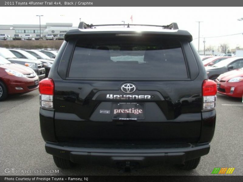 Black / Graphite 2011 Toyota 4Runner Trail 4x4