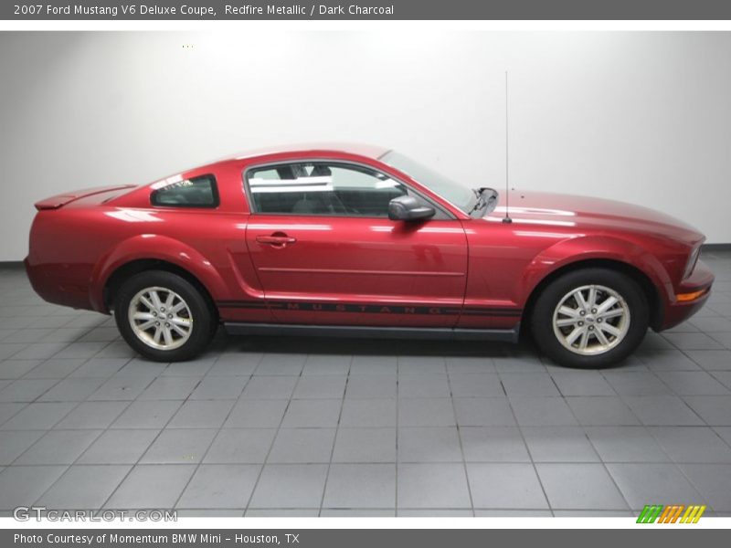 Redfire Metallic / Dark Charcoal 2007 Ford Mustang V6 Deluxe Coupe