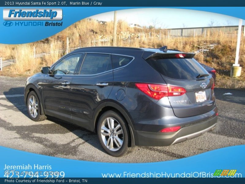 Marlin Blue / Gray 2013 Hyundai Santa Fe Sport 2.0T