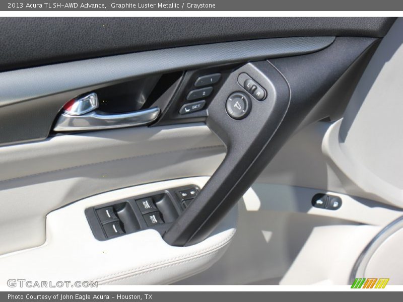 Graphite Luster Metallic / Graystone 2013 Acura TL SH-AWD Advance