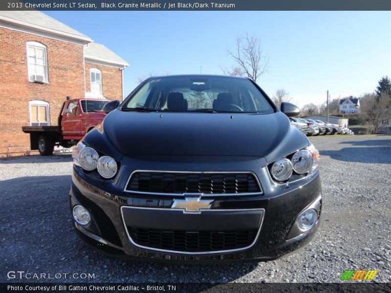 Black Granite Metallic / Jet Black/Dark Titanium 2013 Chevrolet Sonic LT Sedan