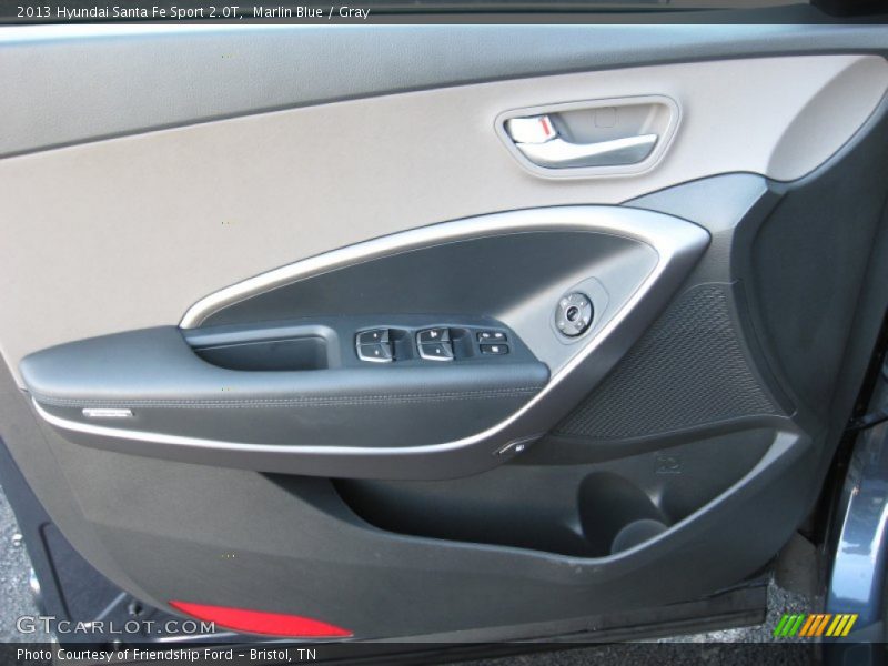 Marlin Blue / Gray 2013 Hyundai Santa Fe Sport 2.0T