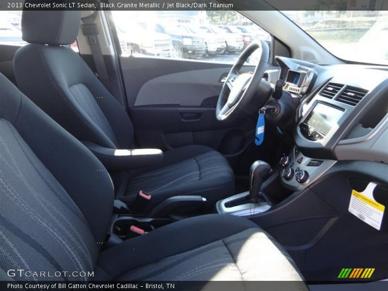 Black Granite Metallic / Jet Black/Dark Titanium 2013 Chevrolet Sonic LT Sedan