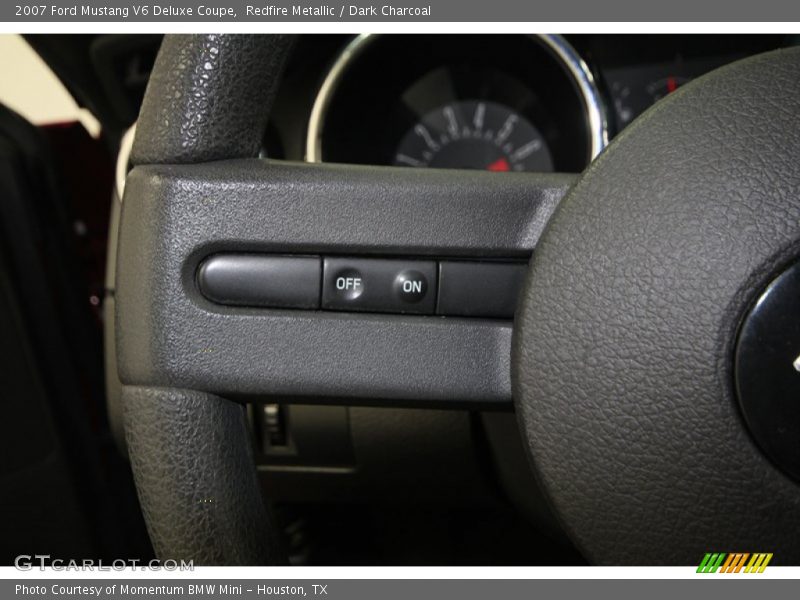 Redfire Metallic / Dark Charcoal 2007 Ford Mustang V6 Deluxe Coupe
