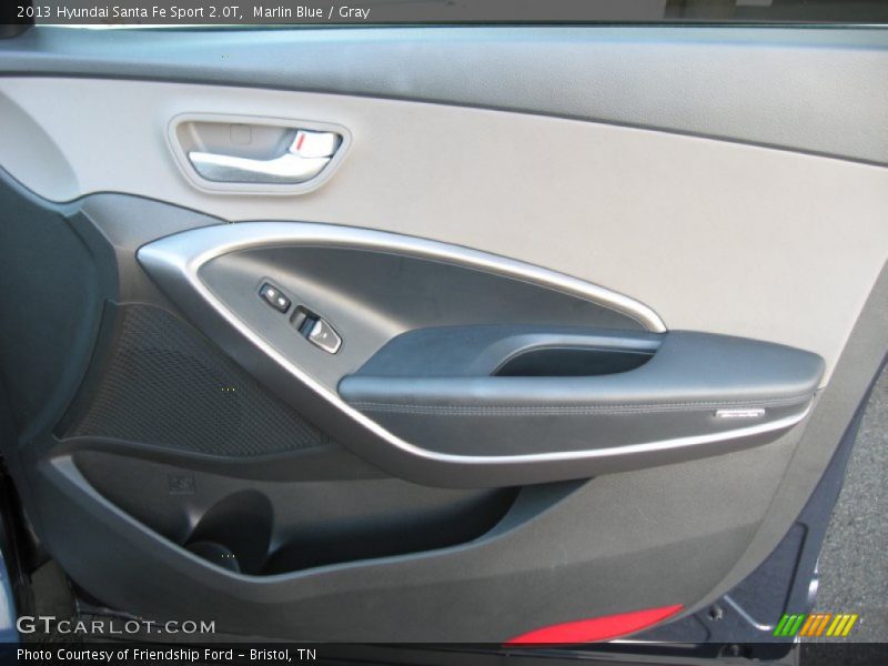 Marlin Blue / Gray 2013 Hyundai Santa Fe Sport 2.0T