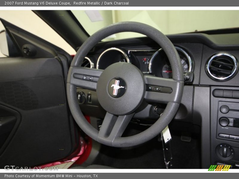  2007 Mustang V6 Deluxe Coupe Steering Wheel